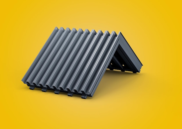 Țigla metalică pentru acoperișuri cu design modern